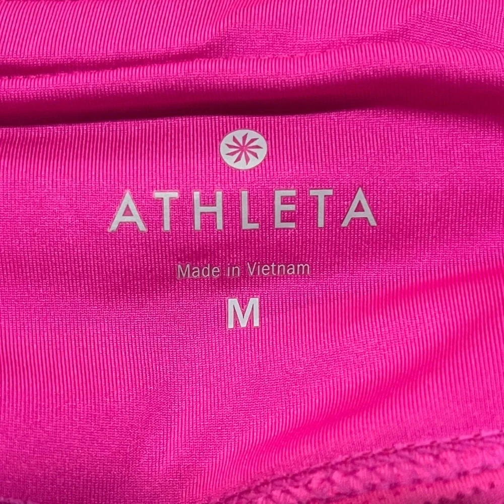 Athleta size Medium women’s hot pink layered skort - Picture 3 of 9